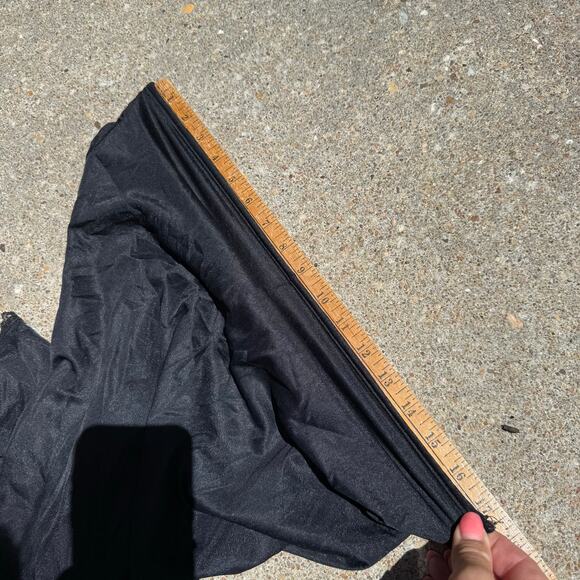 Vintage Marlene De Paris Black Skirt Slip Size 42 (small) - Picture 5 of 7